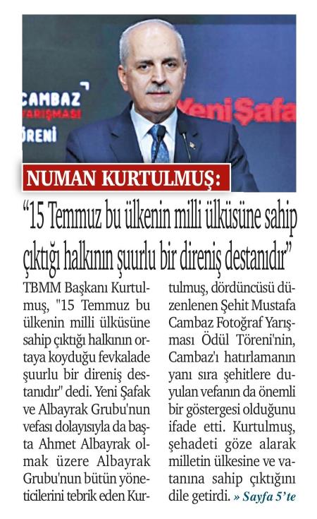İttifak Gazetesi'nde çıkan yarışma haberi